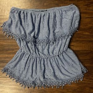 Loose Layered Flowy Tube Top Rue21